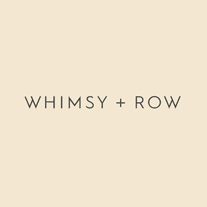 Whimsy + Row logo